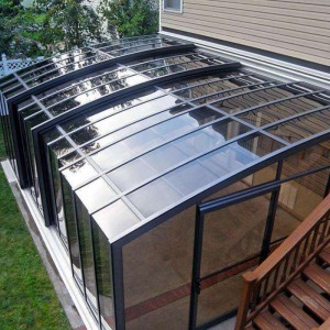 Cameră de soare din aluminiu \/ grădină de iarnă \/ casă de sticlă